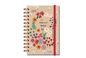 Agenda M Campestre Kraft - Fina Ideia