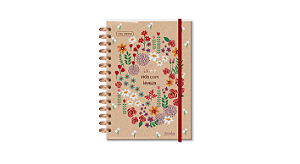 Planner Permanente M Campestre Kraft - Fina Ideia