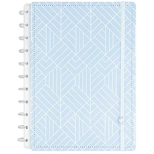 Caderno Ice Blue Grande - Caderno Inteligente