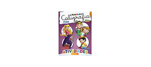 Livro Caligrafia N.4 Atividades 24 pg. 20 cm x 27 cm - Bicho Esperto
