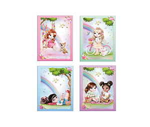 Caderno Brochura Jolie 80 Folhas - Tilibra