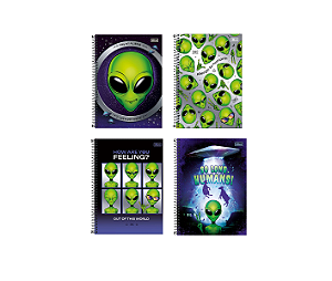 Caderno Universitário Connect Orbit 10 Matérias - Tilibra