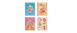 Caderno Brochura Capyclub 80 Folhas - Tilibra