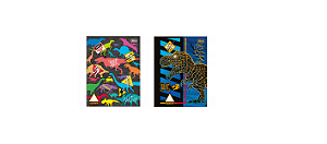 Caderno Caligrafia Brochura Raptor 40 Folhas - Tilibra