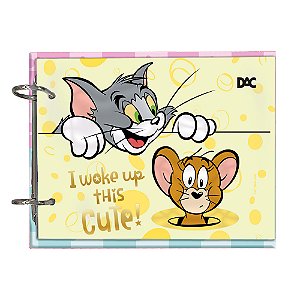 Mini Ficheiro Horizontal Tom e Jerry 80 Folhas - Dac
