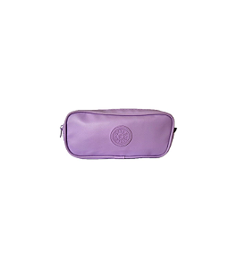 Estojo Escolar  2 Zíper PVC Lilás - Vmp