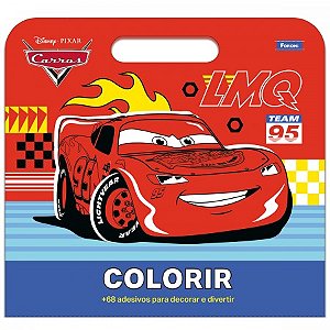 Álbum de Colorir Maleta Carros - Foroni