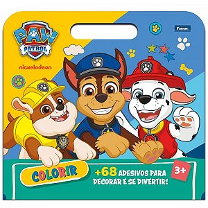 Álbum De Colorir Maleta Patrulha Canina - Foroni