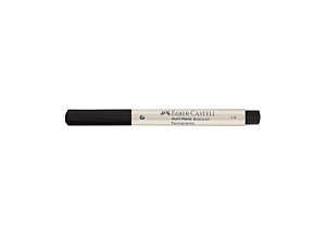 Marcador MultiMark Permanente Preto 1.0 - Faber-Castell