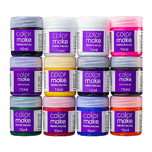 Pintura Facial Liquida Sortidas 15ml  - Colormake