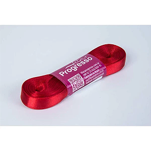 Fita Cetim Vermelho 10m x 7mm- Fitas Progesso