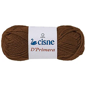 Lã para tricô 40g Castanho - Coats Corrente