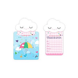 Convite Chuva De Amor - Junco