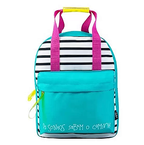 Mochila Pop Com Alça Fun Colors - Uatt