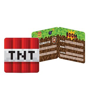 Convite Mini Pixels - Junco