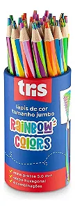 Lápis de Cor Jumbo Rainbow - Tris