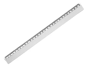 Régua De Poliestireno Compacta Cristal - Acrimet