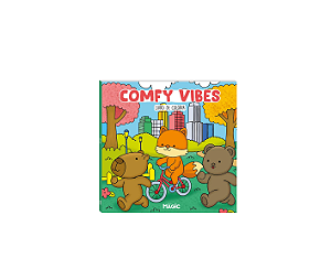 Livro De Colorir Boobie Goods Comfy Vibes 48pg. - Magic Kids