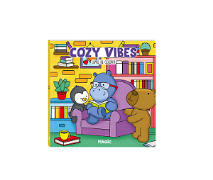 Livro De Colorir Bobbie Goods Cozy Vibes 48pg. - Magic Kids