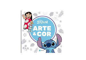Livro Infantil Colorir Arte e Cor Stitch 27x27cm 36 pg. - Culturama