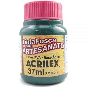 Tinta Fosca  PVA Artesanato Verde Bandeira 37ml - Acrilex
