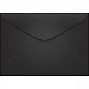 Envelope Convite Preto 23x17cm - Tilibra