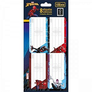 Etiqueta Adesiva Spider Man - Tilibra