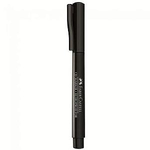 Marcador Cd/Retroprojetor Ponta Média Preta - Faber-Castell