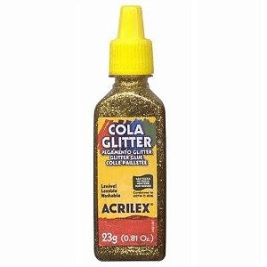 Cola Glitter Ouro 23g - Acrilex