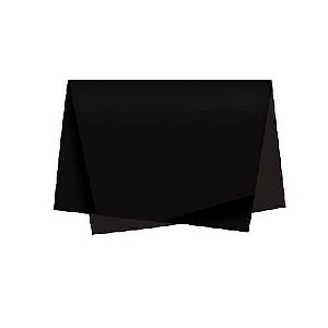 Papel Seda 48x60cm Preto - VMP