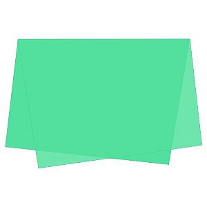 Papel Seda 49x69 Auto Verde Bandeira-Cromus