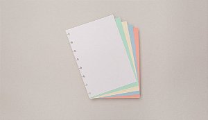 Refil Colorido A5 - Caderno Inteligente