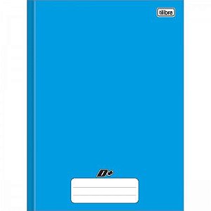 Caderno  Universitário Brochura D+ Azul 96 Folhas - Tilibra