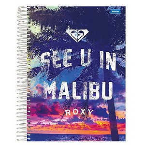 Caderno Roxy Dream 10 Matérias - Foroni