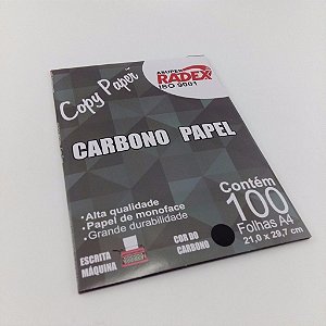 Papel Carbono Preto - Radex