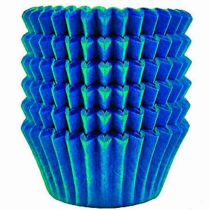 Formas De Papel P/Doces N. 04 Azul  - Festcolor