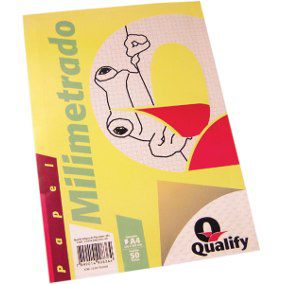 Papel Milimetrado com 50 folhas A4 Branco - Vmp