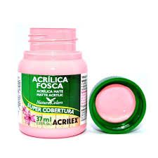 Acrílica Fosca Rosa Escuro 37ml - Acrilex