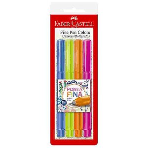 Kit Caneta Fine Pen 0.4mm - Faber-Castell
