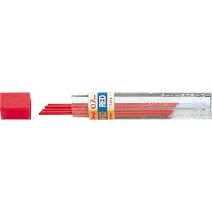 Grafite Colorido 0,7 Vermelho - Pentel