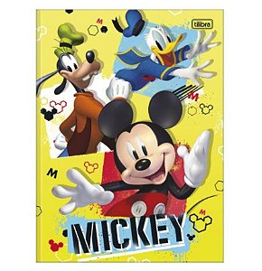 Caderno Universitário Brochura Mickey 80 Folhas - Tilibra