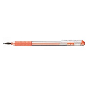 Caneta Hybrid Gel Grip Pastel Laranja  - Pentel