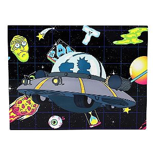 Quadro Metal do Rick And Morty - Zona Criativa