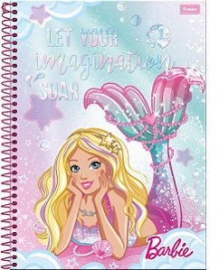 Caderno Barbie 96 Fls - Foroni