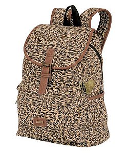 Mochila Com Tampa M Plus Animal Print - Sestini
