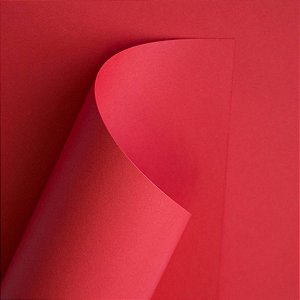 Papel Plus Vermelho A4 120g 20 Fls - Off Paper