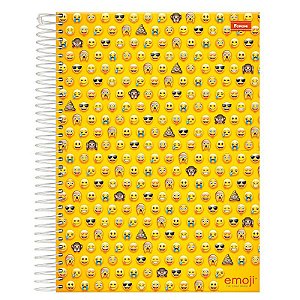 Caderno Emoji 96 Fls - Foroni