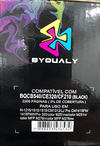 Cart De Toner Compativel C/ 540a/320a/210a 2,2k Byqualy