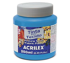 Tinta Tecido Azul Celeste 250ml - Acrilex