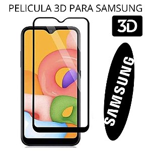 Pelicula 3D Preta para Samsung F12